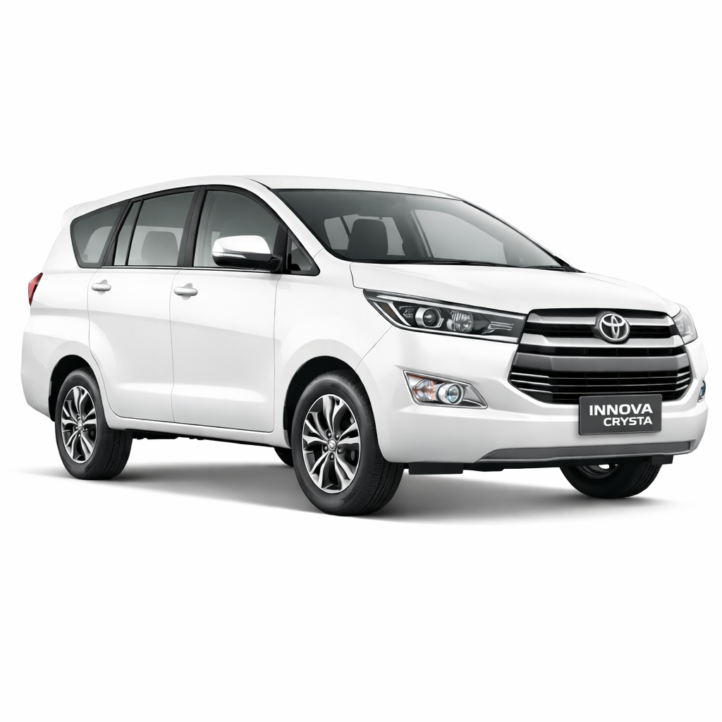 Toyota Innova Crysta 7+1 Seater Taxi for Goa Travel from Raichur